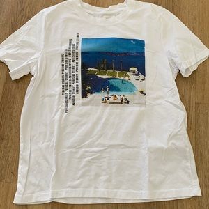 Maje T shirt Poolside Stories